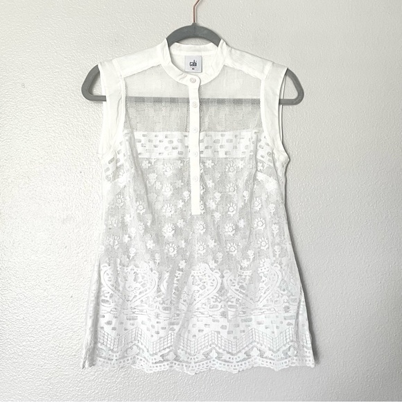 Bundle of 5 CAbi Sleeveless Tops, Blouses, Tanks Size XS - Picture 3 of 8